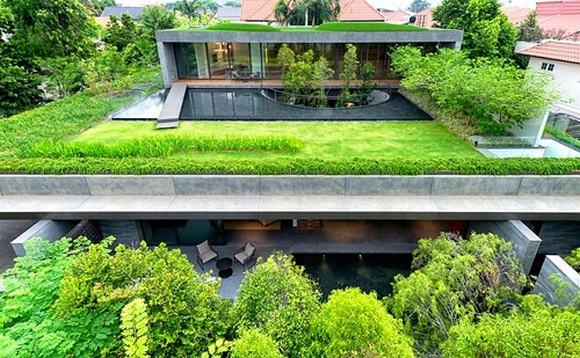 Lợi ích của sân vườn trên mái