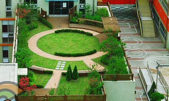 Lợi ích của sân vườn trên mái