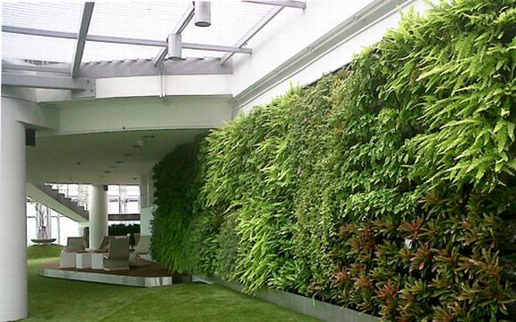 Tường cây - Vườn đô thị kiểu mới
