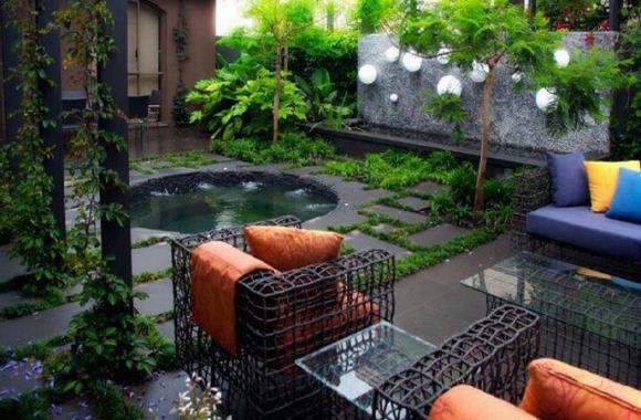 Thiết kế sân vườn đẹp