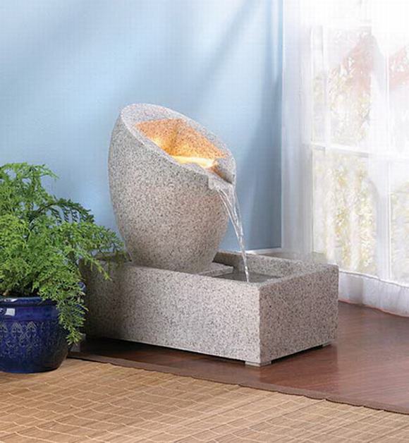 Thiết kế tường nước: Cách làm đài phun nước trang trí sân vườn bằng chậu cây (P2)