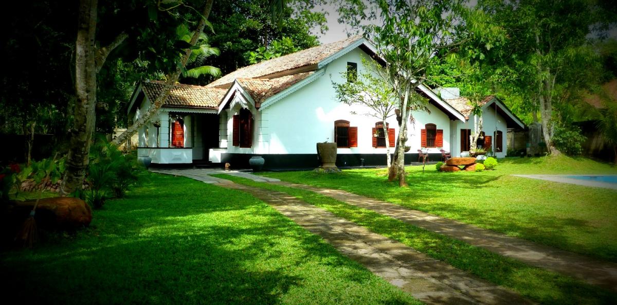 Thiết kế sân vườn đẹp phong cách giản dị