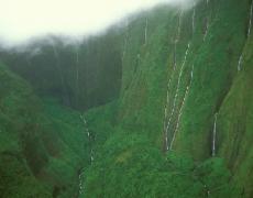 Kỳ lạ bức tường “nước mắt” ở Hawaii