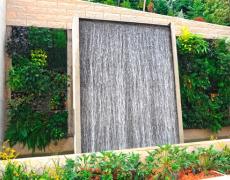 Tường nước đẹp cho không gia nhà hiện đại