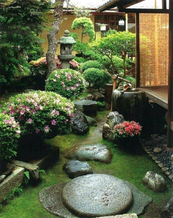 Thiết kế sân vườn kiểu Nhật