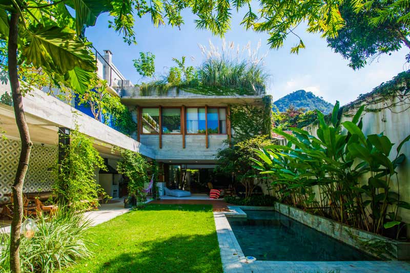 thiết kế thi công nhà vườn đẹp 